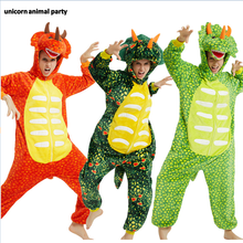 Kigurumi Onesies Men women Cosplay triceratops dragon halloween Christmas Party Pajamas Pyjamas costumes carnival costume 2024 - buy cheap