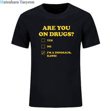 new Are You on Drugs Club Rave T-Shirt For Men Male Short Sleeve O Neck Summer Cotton Funny T Shirt  tops men clothing 2024 - buy cheap