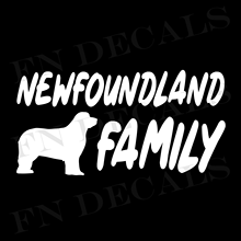 NEWFOUNDLAND family Animal Car Stickers Lovely Vinyl 3D JDM Funny Stickers on Auto Motorcycle Car Styling Decals 2024 - buy cheap