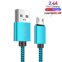 Cable Micro Usb de carga rápida para Samsung galaxy, Cable Usb de carga rápida para Samsung galaxy S3, S4, S6, S7 edge, A3, A5, 2016, J3, J5, J7, A6, A7, 2018 2024 - compra barato