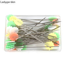 100Pcs/Pack Patchwork Needle Craft Flower Button Head Pins Embroidery Pins for DIY Quilting Tool Sewing Accessories 2024 - buy cheap