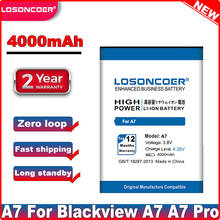 LOSONCOER 4000mAh Battery For Blackview A7 Battery A7 Pro 2024 - buy cheap