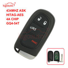 Kigoauto GQ4-54T Smart Key 4 Button 434Mhz for Dodge Jeep car remote key 2024 - buy cheap