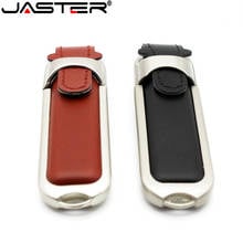 JASTER Leather 64GB USB Flash Drive 32GB 16GB 8GB 4GB Pen Drive usb flash drive usb2.0 2024 - buy cheap