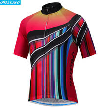 Novidade camiseta ciclismo cor orolling vestuário esportivo bicicleta frete grátis 2024 - compre barato