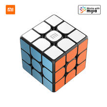 Оригинальный Xiaomi Smart Magic Cube 3D динамический обучающий шестиосевой датчик работает с Mijia умным домом для образования науки 2024 - купить недорого