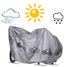 Новый чехол для велосипеда, водонепроницаемый чехол с защитой от УФ-лучей для MTB велосипеда, чехол от дождя и пыли для мотоцикла и скутера 2024 - купить недорого