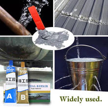 Industrial Heat Resistance Cold Weld Metal Repair Paste A&B Adhesive Gel 2024 - buy cheap