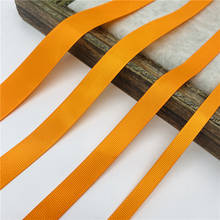 5ayrds/Lot 6/10/15/20/25/38/50mm Orange Grosgrain Ribbon For Wedding Christmas Decoration DIY Bows For Crafts Gift Wrapping 2024 - buy cheap