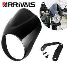 Bright Black Motorcycle Headlight Fairing Windshield Mount Kit Fit For Yamaha XVS 950 SPEC BOLT 950 Motorbike Accessories 2024 - buy cheap