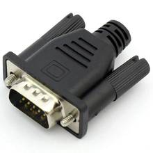 Adaptador de exibição virtual vga, plugue macho sem cabeça edid 2024 - compre barato