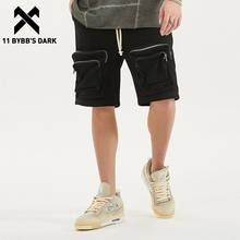 11bybb's DARK-pantalones cortos tácticos con bolsillos y cremallera para hombre, ropa de calle funcional, lavados, para correr, verano, 2021 2024 - compra barato