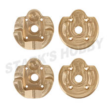 Brass Counterweight Balance Portal Steering Knuckle Housing for 1/10 RC Crawler Axial Capra 1.9 UTB AXI03004 SCX10 III AXI03007 2024 - buy cheap