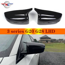 M Look Glossy Black Mirror Cover Caps  for 3 Series G20 G28 ABS Materials LHD 2024 - buy cheap