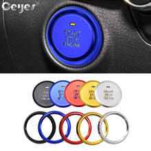 For Mazda 3 Axela 2020 Auto Engine Ignition Start Stop Ring Case stickers Button Covers InterIor Accessories Car Styling Sticker 2024 - buy cheap