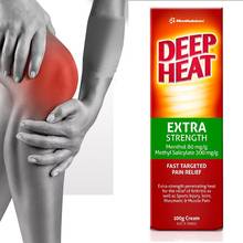Deep Heat Arthritis EXTRA STRENGTH Pain Relief Cream 2PCS Muscular Joint Back Shoulder Sport Injury Strain Fibrositis Rheumatism 2024 - buy cheap