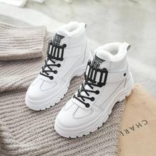 Women Winter Snow Boots 2020 New Fashion Style High-top Shoes Casual Woman Waterproof Warm Woman Female High Quality White Black 2024 - buy cheap