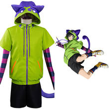 SK8 the Infinity Cosplay Miya Cosplay Costume Hoodie Coat+Shorts Outfits Halloween Carnival Suit 2024 - buy cheap