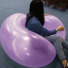 Balão inflável com cores aleatórias, bola de brinquedo engraçada com super presente para atividades ao ar livre, resistente a rasgos 2024 - compre barato