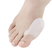2pieces=1pair Hallux Valgus Corrector Toe Big Foot Care Gel Insole Silicone Spacer Straightener Orthopedic Goods Pedicure 2024 - buy cheap