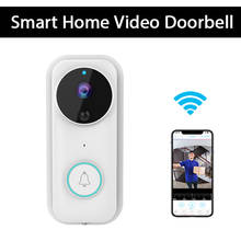 Timbre con cámara Wifi 1080P, videollamada, Audio bidireccional, detección de movimiento, timbre de puerta inalámbrico remoto para el hogar 2024 - compra barato