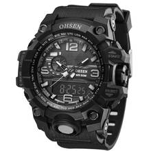 OHSEN Top Brand Men Luxury Sport Watch Men Digital Watches 5Bar Waterproof Military Dual Display Wristwatches Relogio Masculino 2024 - buy cheap