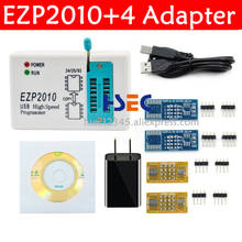 Programador EZP2010 EZP2013 EZP2019 + 4 adaptadores SOP8 SOP16 WSNO8 QFN8 EZP2011, soporte 24 25 26 93 EEPROM Flash Bios Chip 2024 - compra barato