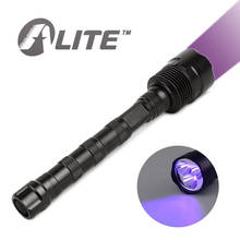 Tmwt-lanterna de luz ultravioleta, forte, 3led, uv, 395nm, 365nm, 18650, preto fosco, tática, lanter 2024 - compre barato