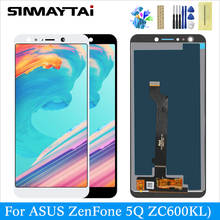 Для ASUS ZenFone Asus ZenFone 5 Lite 2018 ZC600KL ЖК-дисплей дигитайзер сенсорный экран Запасные части черный ЖК 5 Lite ZC600KL 2024 - купить недорого