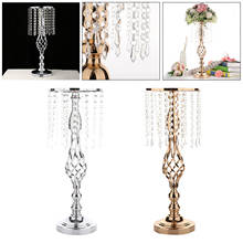 Soporte decorativo para velas, candelabros para arreglos florales de boda, luz de té, candelabro, florero 2024 - compra barato