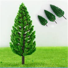 10Pcs/Lot  1/100 Scale Mini Plastic Model Trees Train Railroad Scenery for House Classroom Park Layout Scene toys for Kids 2024 - buy cheap