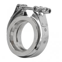 Stainless Steel V-Band Clamp with Flange for Auto Exhaust Pipe automobiles Firm reliable and very durable in use 2024 - buy cheap