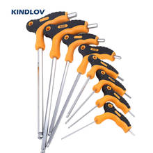Kindlov-kit de ferramentas para reparo de motocicleta/bicicletas, 8 peças, chave allen, alça t, universal, chave de fenda, duas pontas, chave t, conserto 2024 - compre barato