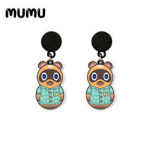 2020 New Animal Doll Drop Earring Lovely Rabbit Sloth Acrylic Earrings Resin Epoxy Jewelry Gift Girl 2024 - buy cheap