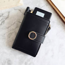 Women Wallets Small Fashion Brand Leather Purse Women Ladies Card Bag For Women 2020 Clutch Women Female Purse Money Clip Wallet 2024 - buy cheap