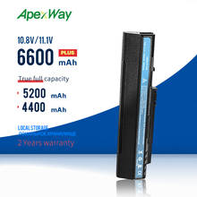 Аккумулятор UM08A31 на 6 ячеек, 11,1 В, для Acer Aspire One A110 A150 D150 D210 D250 ZG5 UM08A32 UM08A51 UM08A52 UM08A71 UM08A72 UM08A73 2024 - купить недорого