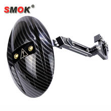 Smok para-lama de roda traseira de fibra de carbono, para kawasaki z125 yamaha rc150 2014-2019 2024 - compre barato