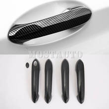 For BMW X5 G05 2019-2021 ABS Carbon Car Accessories Door Handle Cover Trim 5pcs Car Accessories Interior Car Decor Car Trim 2024 - buy cheap