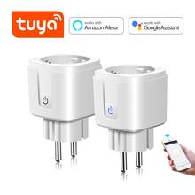 Tuya Smart Life App Smart Socket 110-240V EU US Plug WIFI Wireless Adapter Voice Control Outlet Power Work For Alexa Google Home 2024 - buy cheap