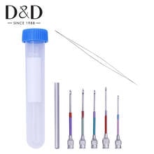 Hand Embroidery Stitching Punch Needle Kits DIY Punching Needle Tools & Big Eye Beading Needles DIY Sewing Tools 2024 - buy cheap