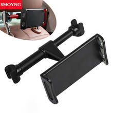 SMOYNG Car Back Seat Headrest Tablet Phone Mount Holder Stand Ajustable Support For 4-11 Inch iPhone iPad Pro 11 2024 - buy cheap