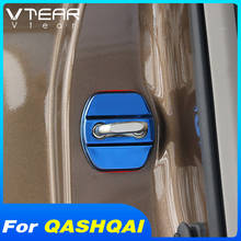 Vtear para Nissan Qashqai J11 j10 dualis 2 X-TRAIL cubierta de bloqueo de puerta piezas interiores accesorios de protección de tapón 2015 2019 2016 2017 2018 2020 2024 - compra barato