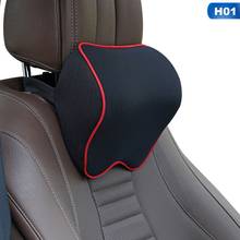 Car Seat Neck Pillow Head rest Memory Foam Fabric For Chair Travel Support Cushion Covers Automotive Headrest 2024 - buy cheap