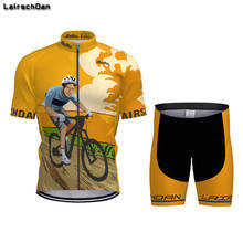 SPTGRVO-Conjunto de ropa de Ciclismo de equipo profesional para hombre, Maillot de manga corta para bicicleta de montaña, Uniforme de triatlón, 2020 2024 - compra barato