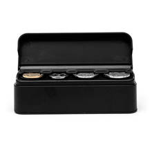 Автоматический евро органайзер для монет содержит монеты кошелек держатель Авто Коробка для монет капсулы TUE88 2024 - купить недорого