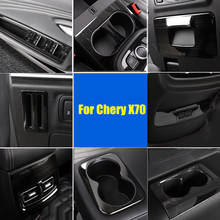 Moldura decorativa de acero inoxidable para Interior de Chery Jetour X70 2018 2019, Draiwng, color negro 2024 - compra barato