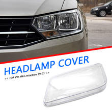 Lamp Cover Replacement Lens Parts Plastic Headlight Lens Left Right LH RH for Volkswagen Jetta Bora MK4 1999-2005 2024 - buy cheap