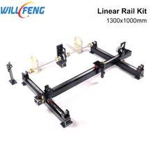Will Feng 1300x1000mm DIY Metal Mechanical Components Hg15 Linear Rail Kit Assemble 1310 Co2 Laser Cutter Engraving Machine 2024 - buy cheap