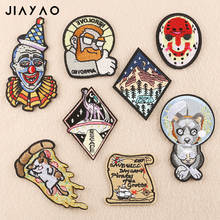 Embroidered patch paper punk wind badge animal clown sticker high-grade clothing accessories cloth stickers 2024 - buy cheap