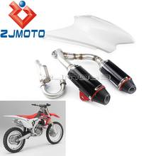 Sistema de escape para motocicleta, silenciador para Honda CRF150F, CRF230F, Enduro, Motocross, años 2003 a 2016 2024 - compra barato